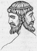 Obscure Roman God Janus whom the month of January is named