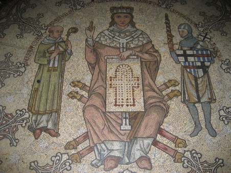Mosaic Konrad von Hochstaden Cologne Cathedral