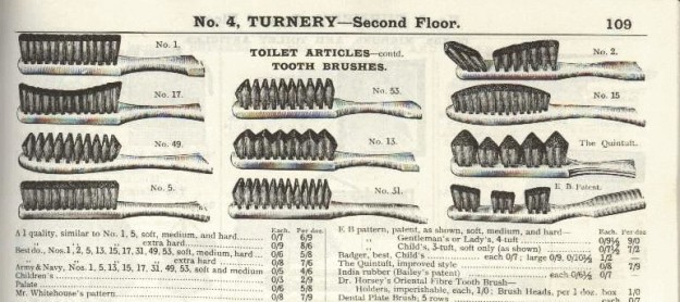 Victorian Toothbrush