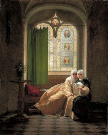 Jean-Baptiste Mallet Heloise at the Abbey of Paracelt